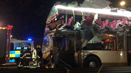 Six dead, dozens injured in Hong Kong bus crash - CGTN