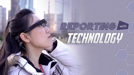 Reporting with technology! This is how journalists work today - CGTN
