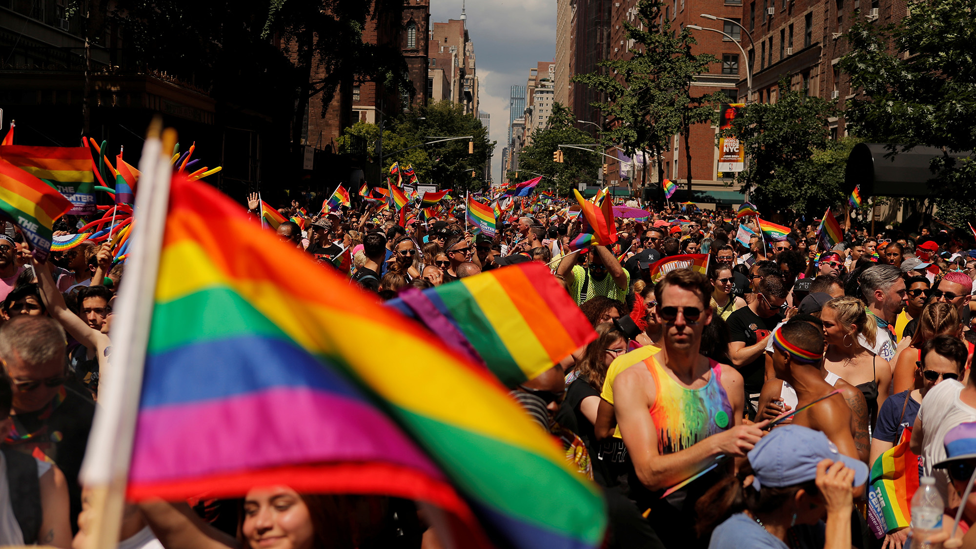 what is the route of the nyc gay pride parade