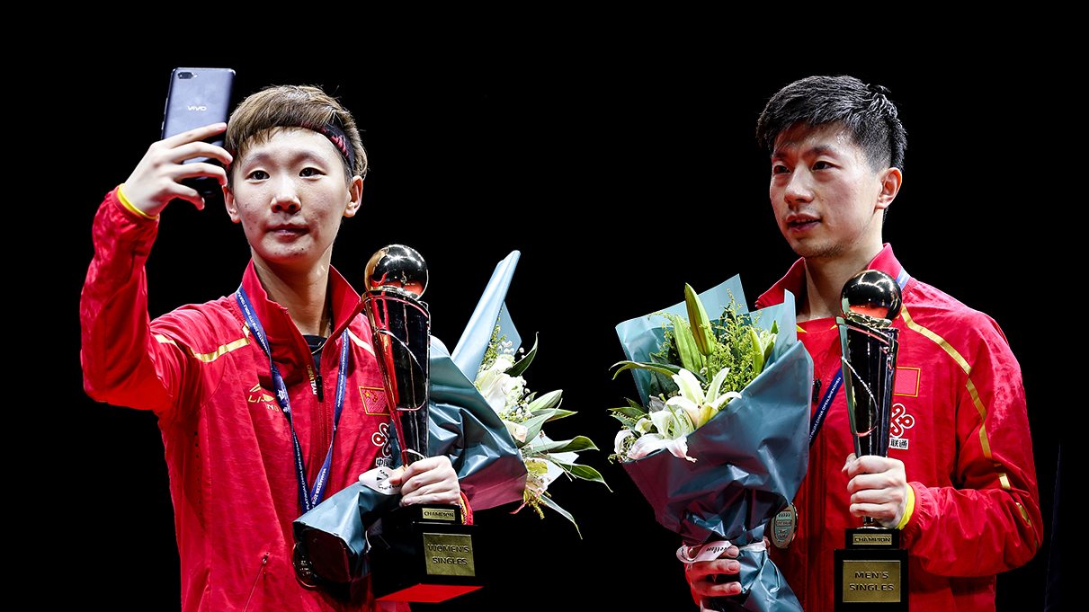 Team China Bags All Gold Medals At ITTF - CGTN