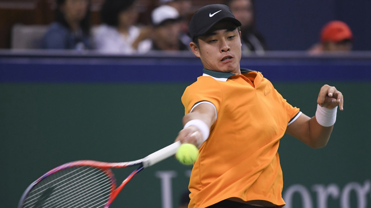 Shanghai Masters Wu Yibing's first victory in a main draw CGTN