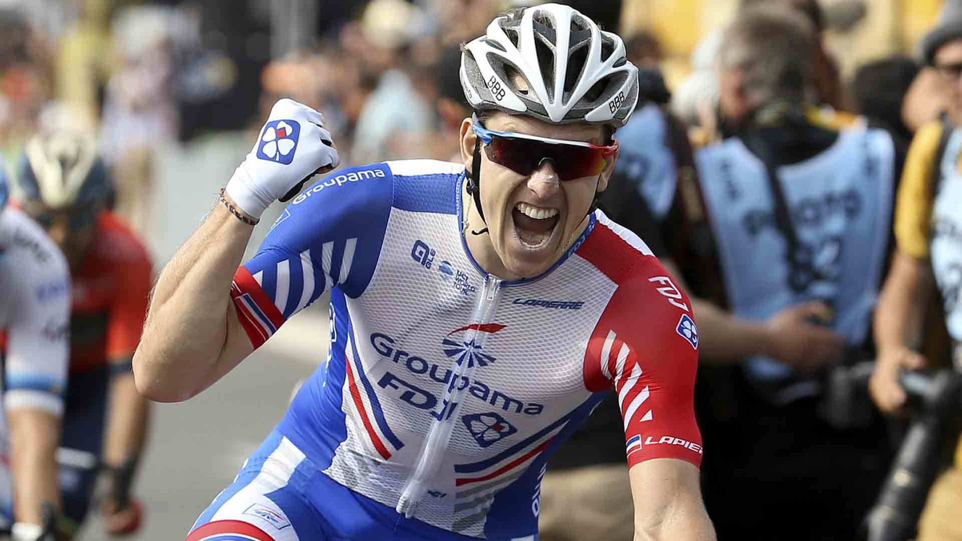 Arnaud Demare wins Tour de France stage 18 as Geraint Thomas keeps ...