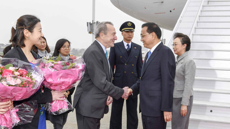 Premier Li arrives in Brussels for China-EU leaders' meeting - CGTN