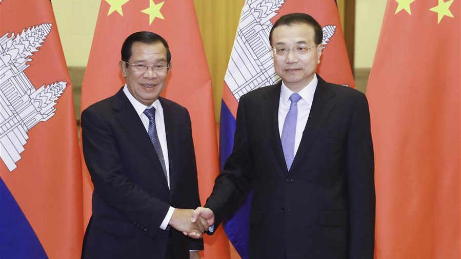 Li Keqiang encourages Chinese enterprises to invest in Cambodia - CGTN