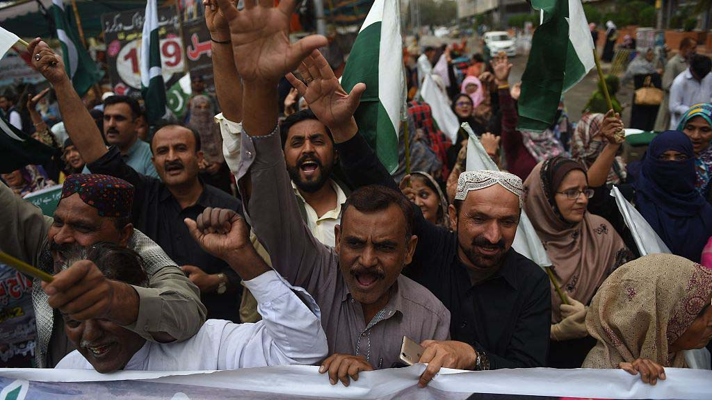 Pakistan navy says it stopped Indian sub from entering its waters - CGTN