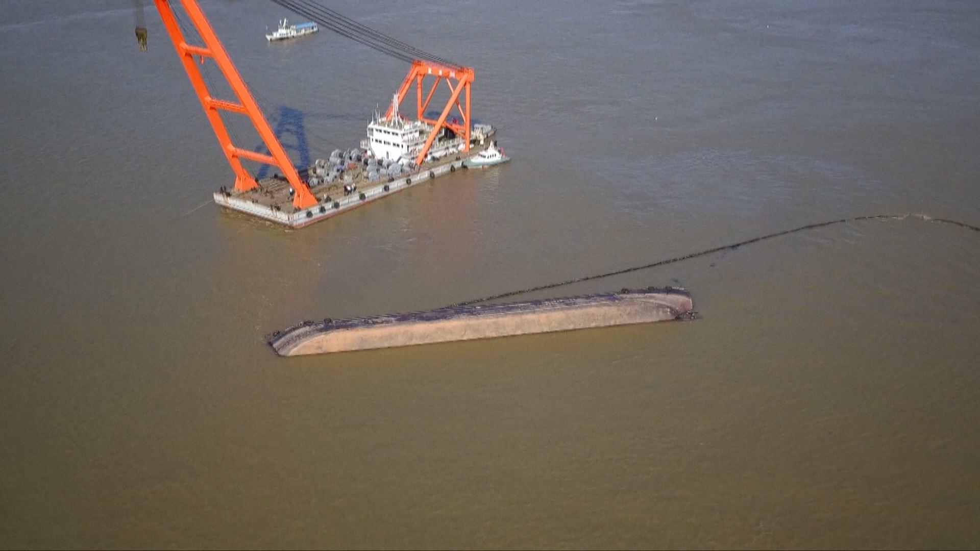 Four people still missing after a ship steers off course and crashes