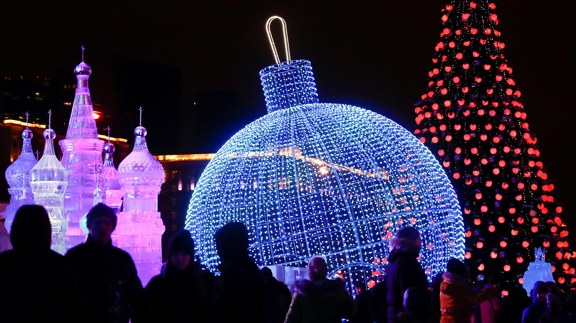 Айс москва. Moscow Ice Sculptures.