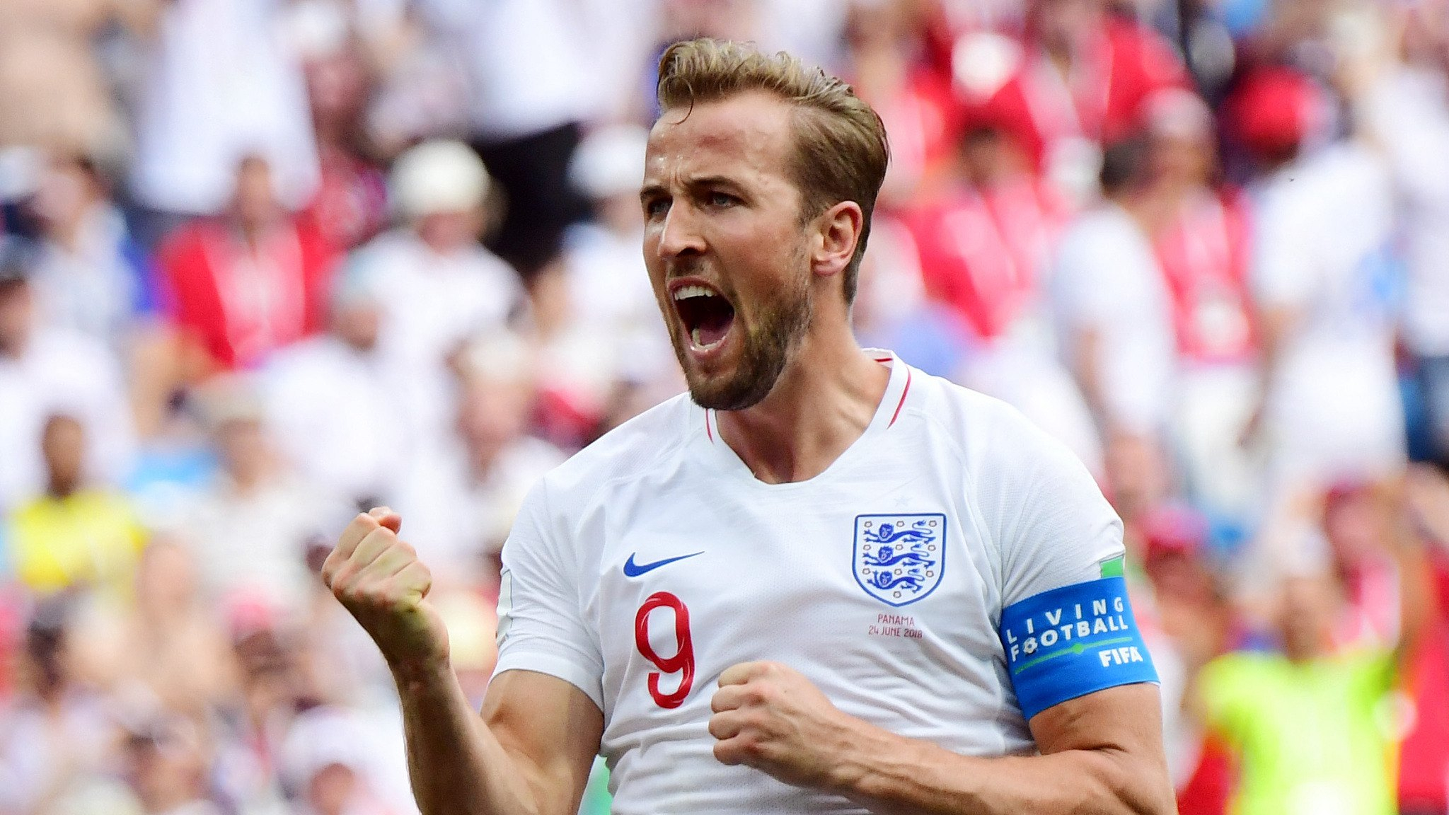 England Striker Harry Kane Scored A Hat-trick On Sunday As England ...