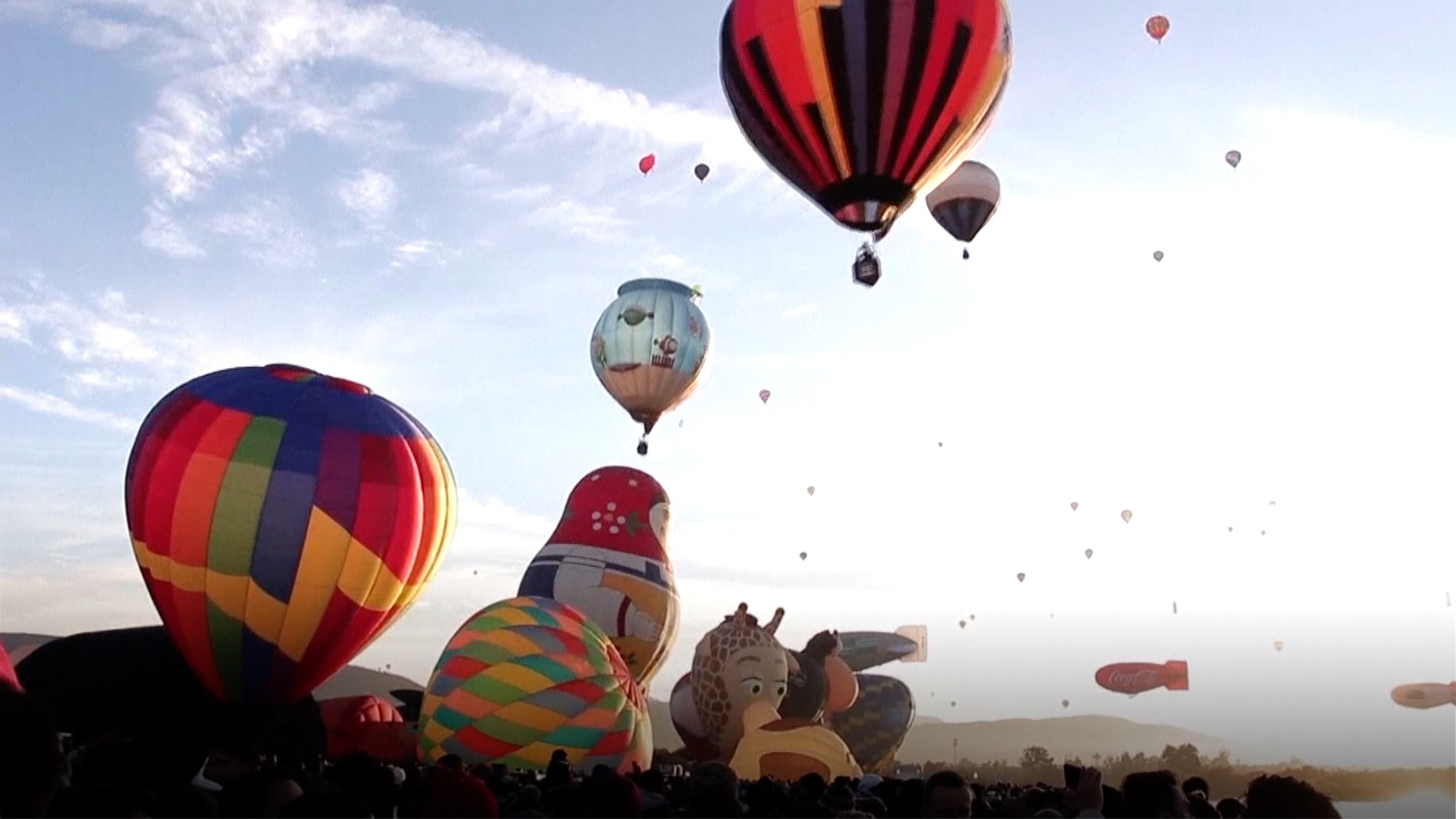 The annual Leon International Balloon Festival that opened in Leon