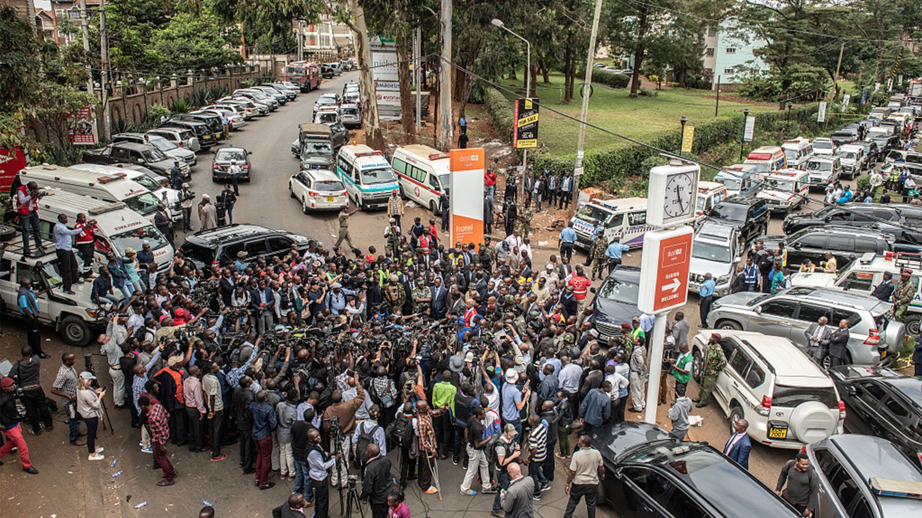 The Chinese Embassy In Kenya Said Two Chinese Citizens Were Rescued 