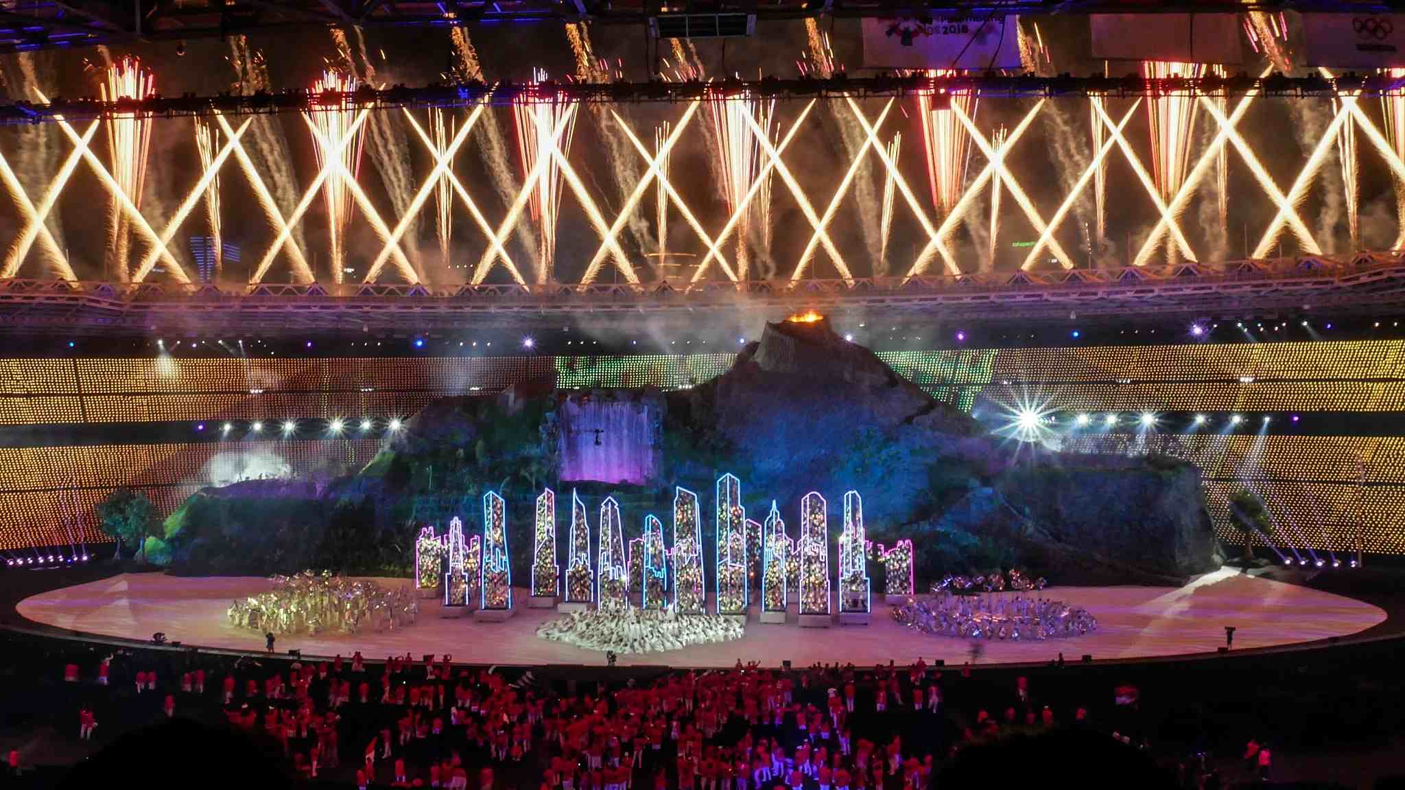 Highlights from 18th Asian Games opening ceremony CGTN