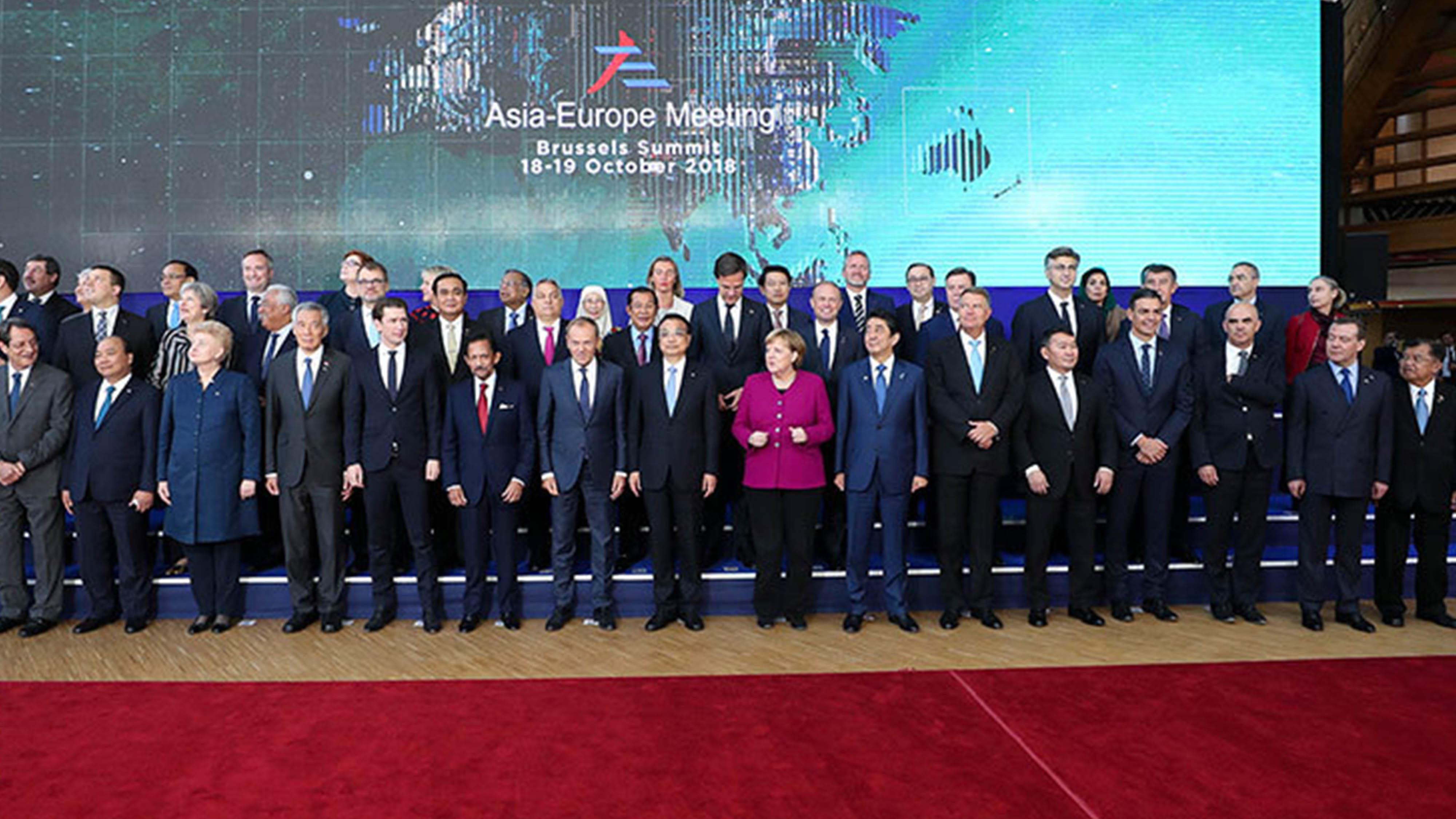 EU and Asian leaders have wrapped up a summit aimed at forging closer ...