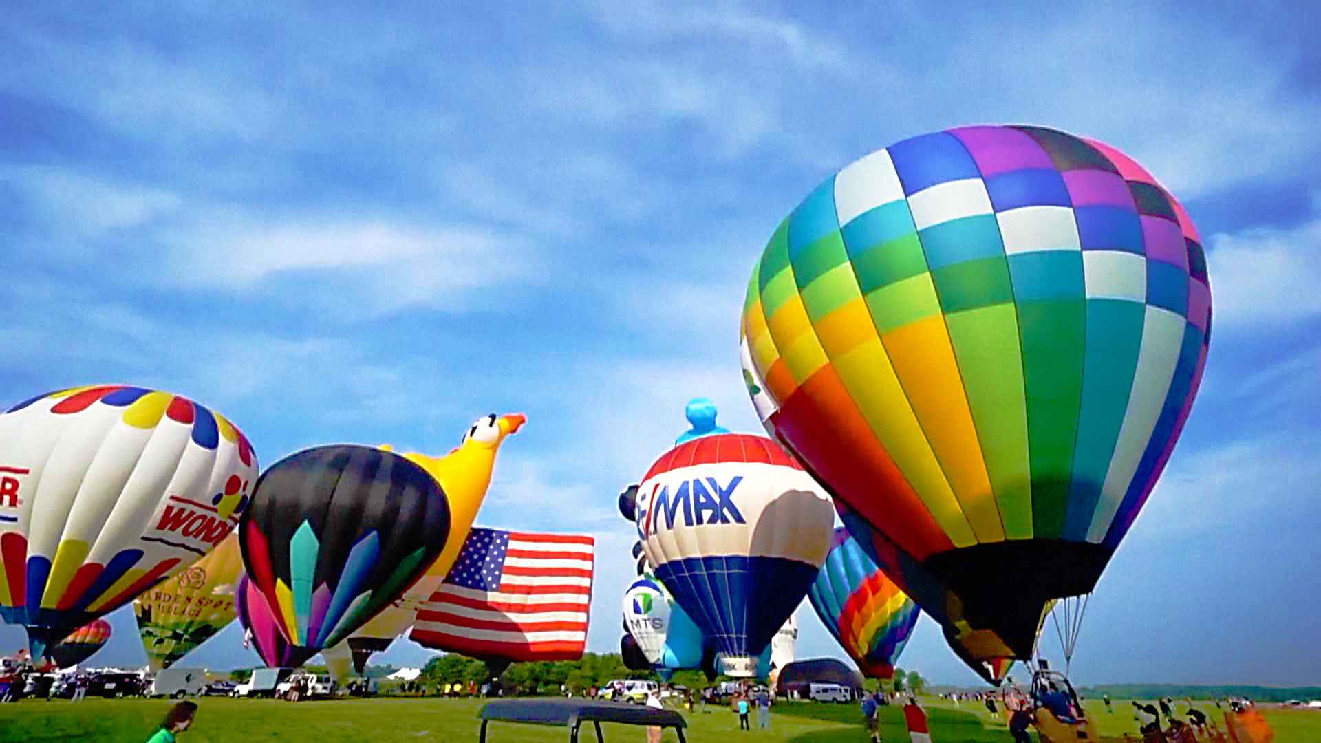 The largest North American hot air balloon festival, the QuickChek