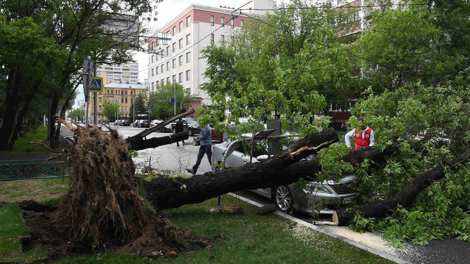 At least 11 killed, 137 injured in Moscow storm - CGTN