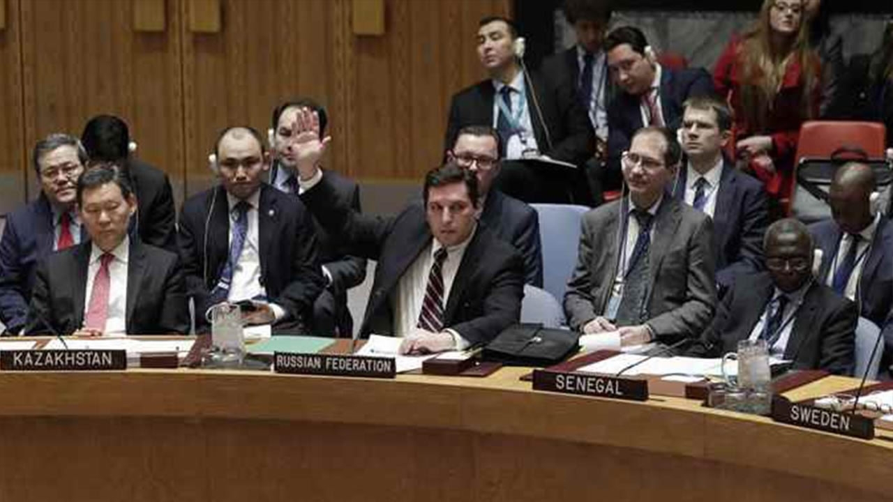 Russia Vetoes Security Council Resolution On Alleged Chemical Attack In ...