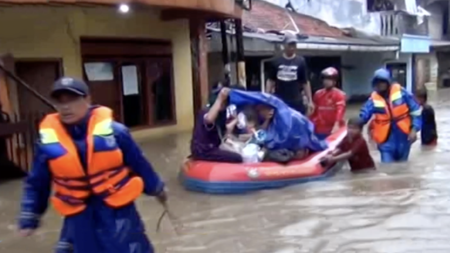 26 Dead After Heavy Rain Floods Indonesian Capital - CGTN