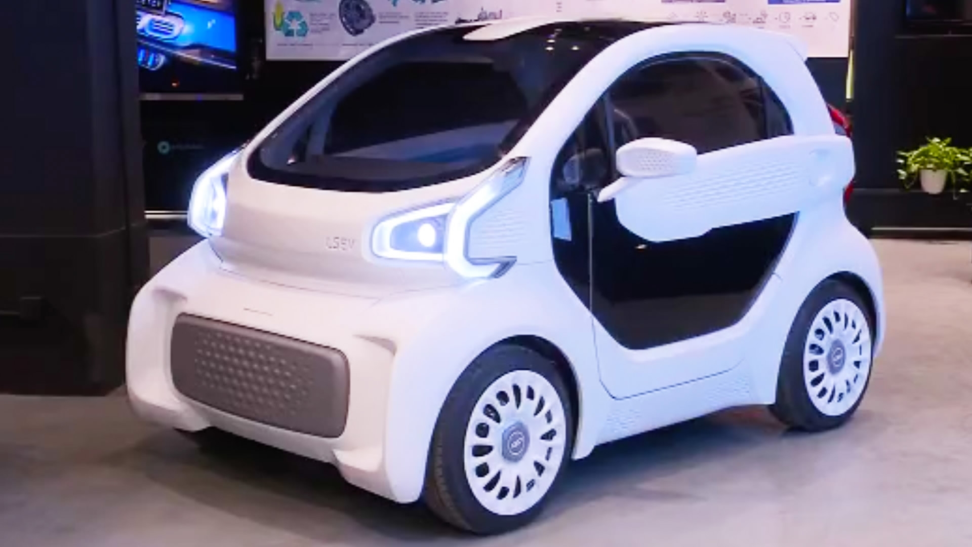 LSEV, the world's first 3Dprinted electric vehicle will be on the