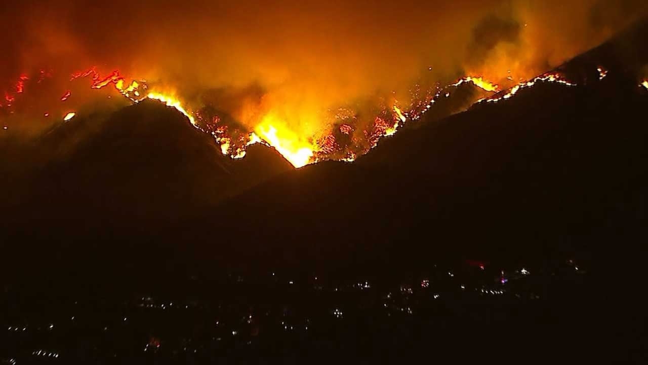 The Biggest Fire In The History Of Los Angeles Was Raging Saturday 