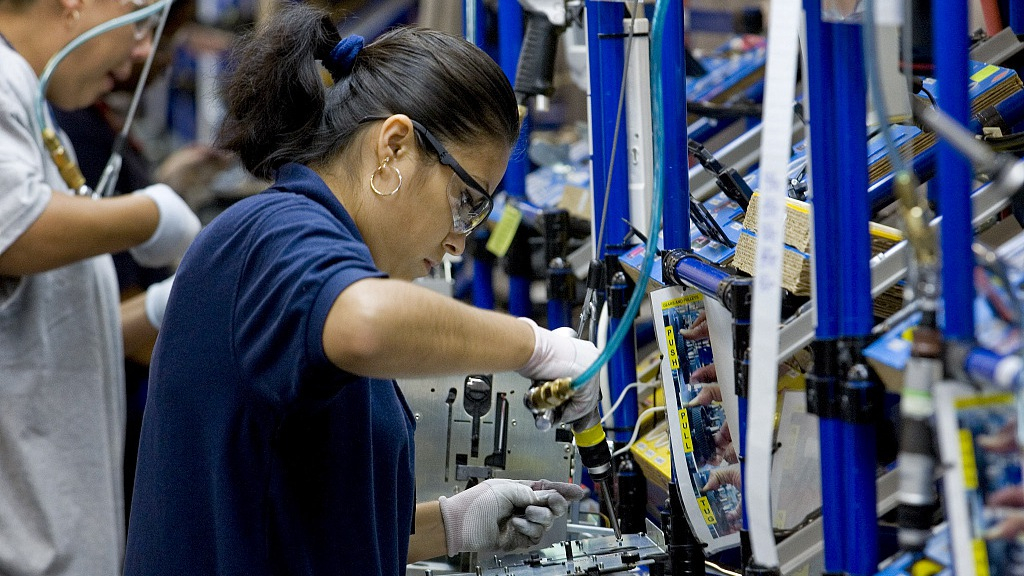 U.S. and China's PMI both falling in August - CGTN