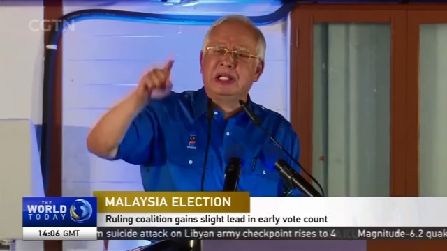 Malaysia Election: Ruling Coalition Gains Slight Lead In Early Vote ...