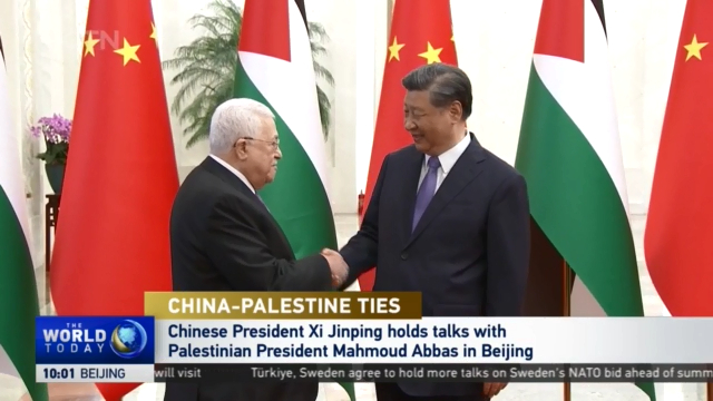 China-Palestine Ties: Chinese President Xi Jinping Holds Talks With ...