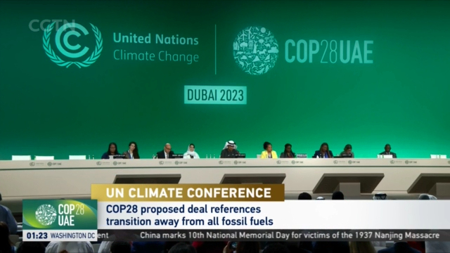 UN Climate Conference: COP28 Proposed Deal References Transition Away ...