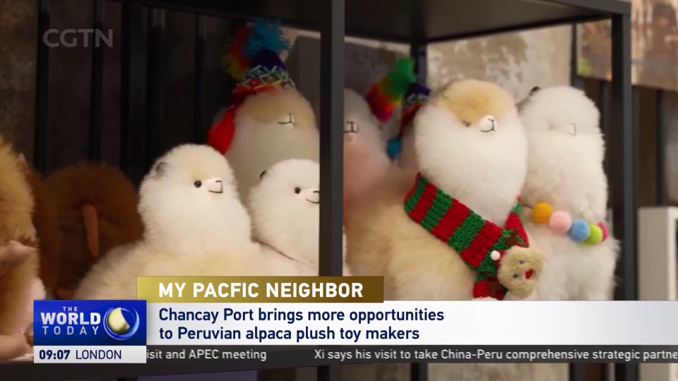 My Pacific Neighbor: Chancay Port brings more opportunities to Peruvian alpaca plush toy makers